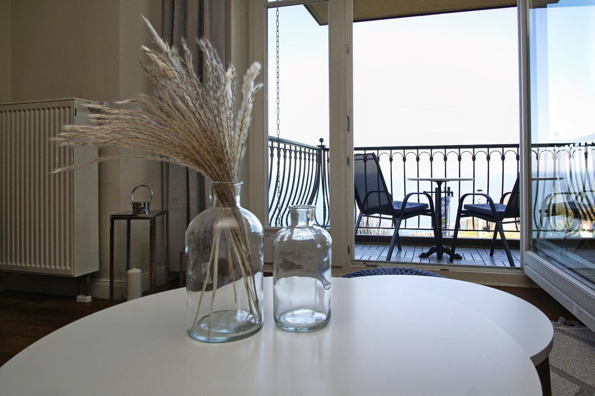 Ferienwohnung Mit Traumhaftem Meerblick - Haus Am Meer Fewo 02 Lohme Kültér fotó
